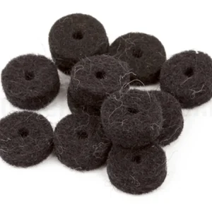 Must-Have FENDER Black Strap Button Felt Washers (12 pack)