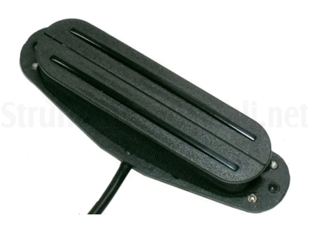 TESLA Plasma-RS1 B BLK - Electric Guitar Rail-Humbucker Pickup - Bridge - Black Ultimissimo Modello
