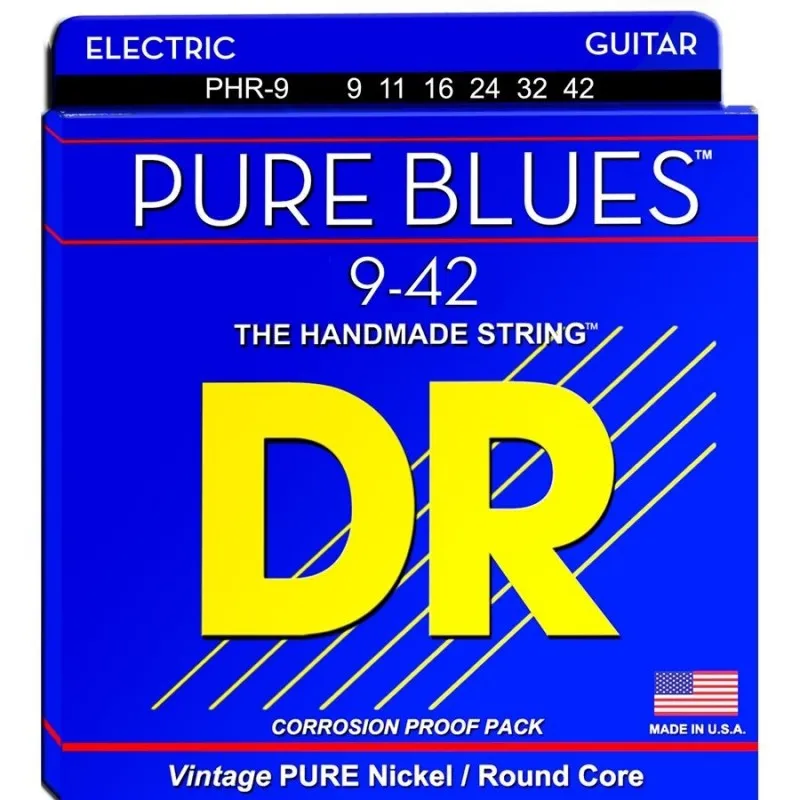 DR Strings PURE BLUES PHR-9 Subito Disponibile