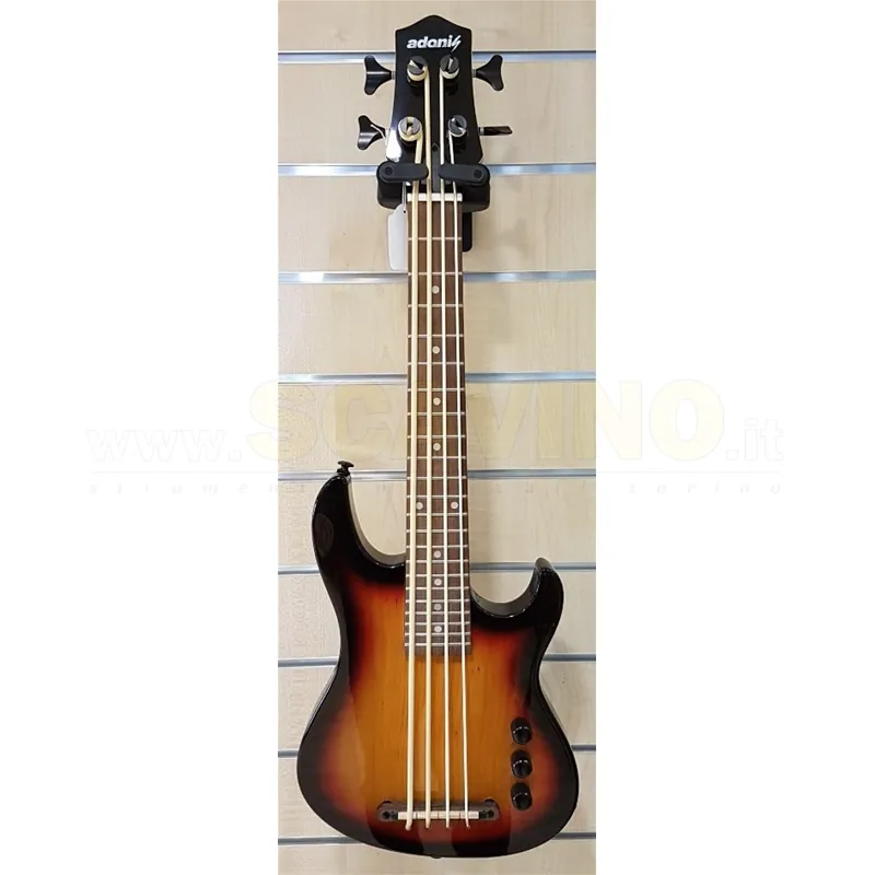 Adonis UKBE-22SB Ukulele Basso Fretless Compra Oggi Stesso