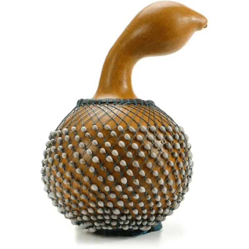 Afroton ACH722 Chekere, Chekere di zucca cm.18-22 circa Popolare