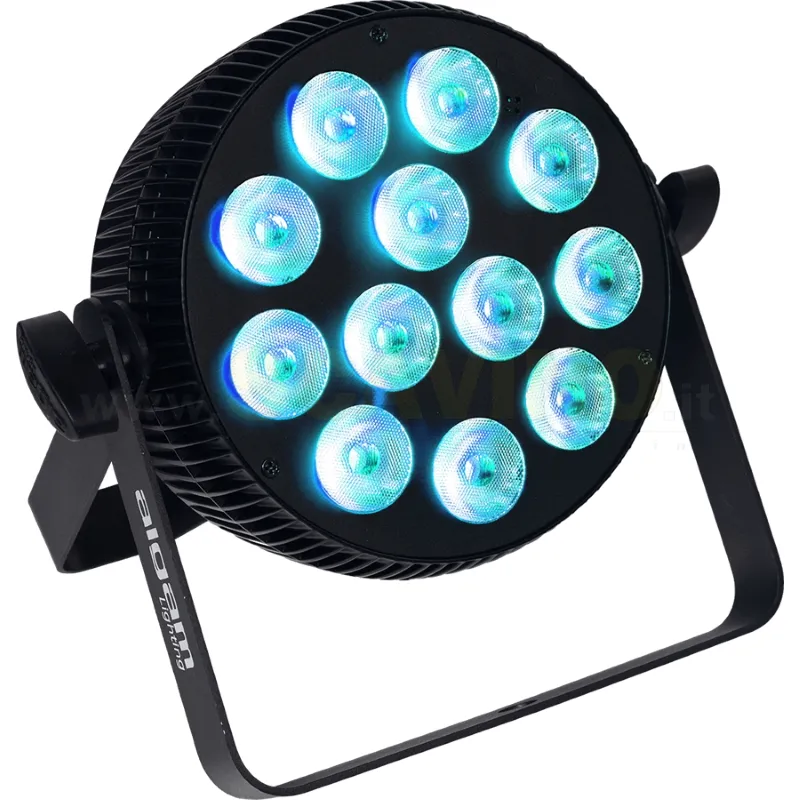 Algam Lighting SLIMPAR-1210-QUAD Proiettore Par LED 12 x 10W RGBW Affare