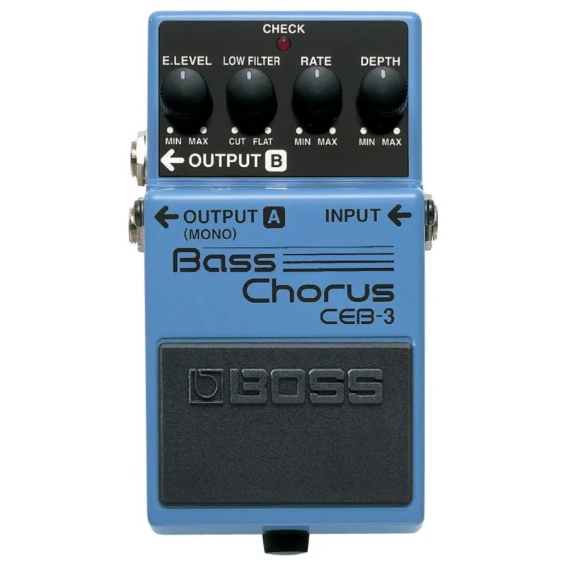 Promozione Esclusiva Boss CEB3 Chorus Effetto Chorus a Pedale per Basso