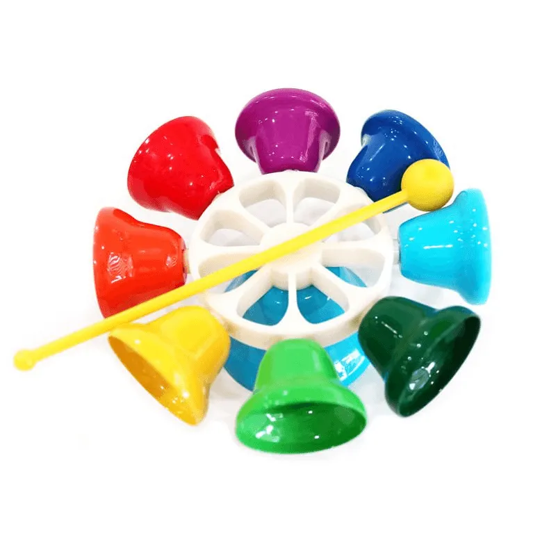 Solo Oggi CAMPANE A RUOTA CON SUPPORTO CENTRALE Set 8 pz Do-Do
