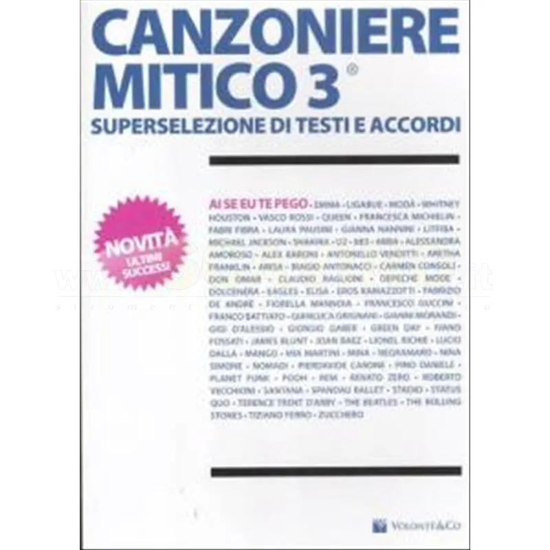 Affare Canzoniere Mitico 3 Volontè