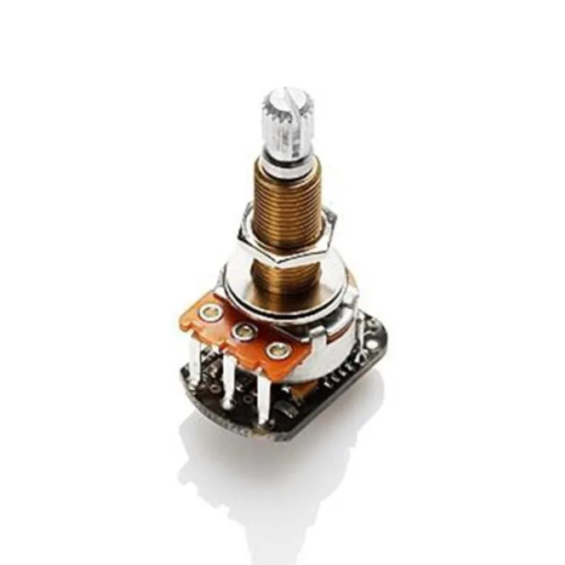 EMG Pot 25K Active Split Long Tone Soldeless Potenziometro 25k Active Split Shaft "solderless" (l‘installazione non necessita di saldature) per il controllo Tono di pick Promozione Esclusiva