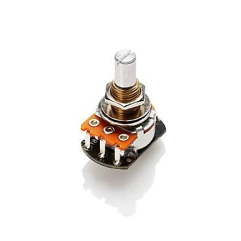 EMG Pot 25K Solid Shaft Tone Soldeless Potenziometro 25k Solid Shaft "solderless" (l‘installazione non necessita di saldature) per il controllo Tono di pick A Buon Prezzo