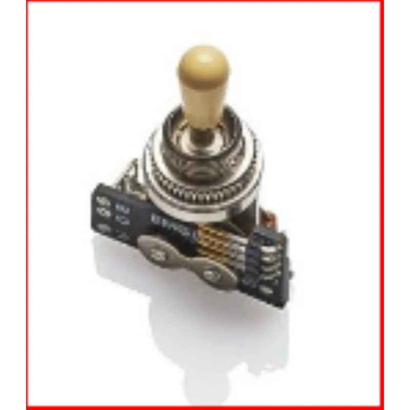 Prezzo Di Fabbrica EMG Selettore 3 posizioni USA LP Style avorio Selettore a 3 posizioni "solderless" (l‘installazione non necessita di saldature) B289
