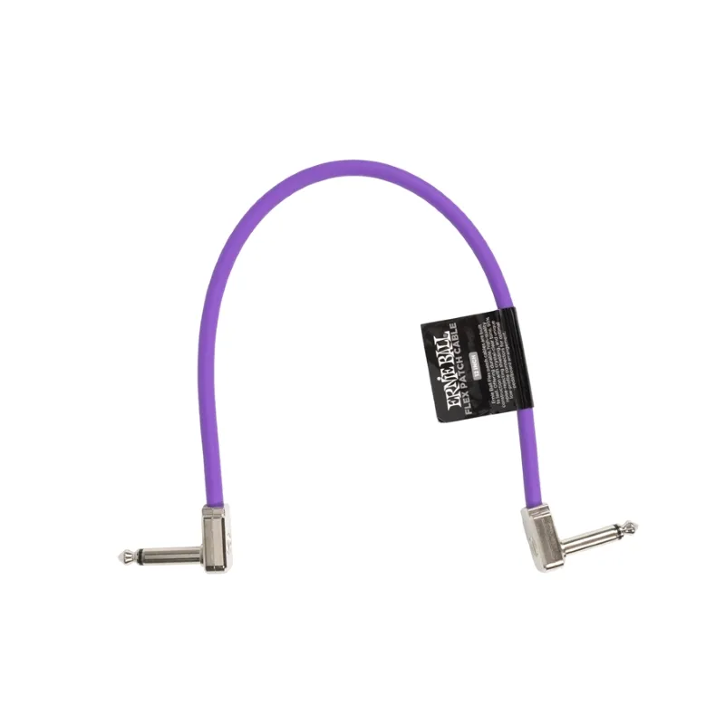 Nuovo Arrivo Ernie Ball 6448 Flex Patch Cable Purple 30cm