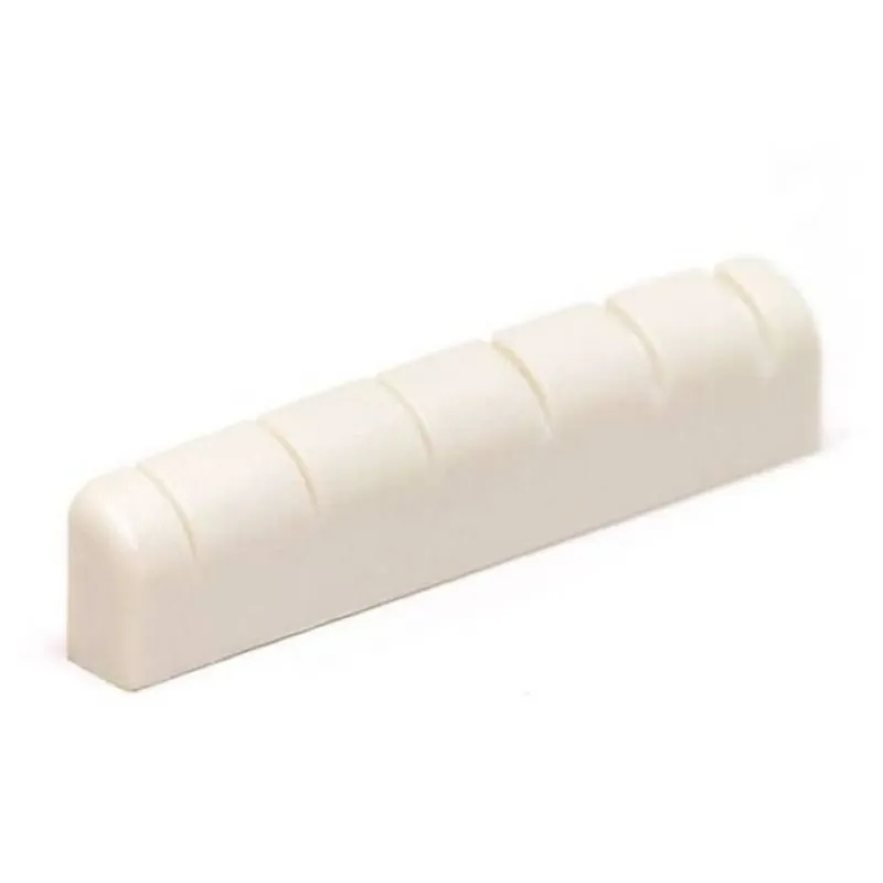 GraphTech NuBone Nut Gibson Style 43,63x4,77x9,30 10Pcs Capotasto in NuBone con sedi per chitarra acustica/elettrica 6 corde (ideale per le chitarre elettriche Gibson Style costruite prima del 2014) Solo Oggi