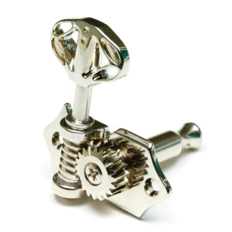 GraphTech Ratio Meccaniche Open Acustica 3+3 Skeleton Nickel Set di meccaniche open back 3+3 per chitarra acustica Super Prezzo