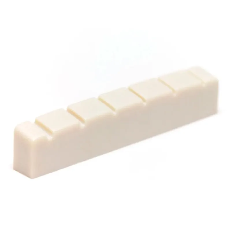 Scelto Dai Clienti GraphTech Tusq Nut Gibson Style LH 43,56x5,22x8,51 Capotasto in Tusq con sedi per chitarra acustica/elettrica 6 corde mancina (ideale per le chitarre elettriche Gibson Style mancine)