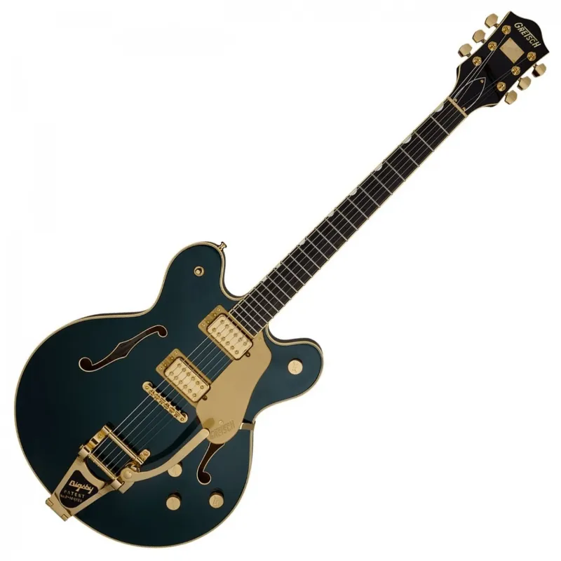 Gretsch Broadkaster® LX Center Block with String-Thru Bigsby® and Gold Hardware, Ebony Fingerboard, Cadillac Green Scelto Dai Clienti