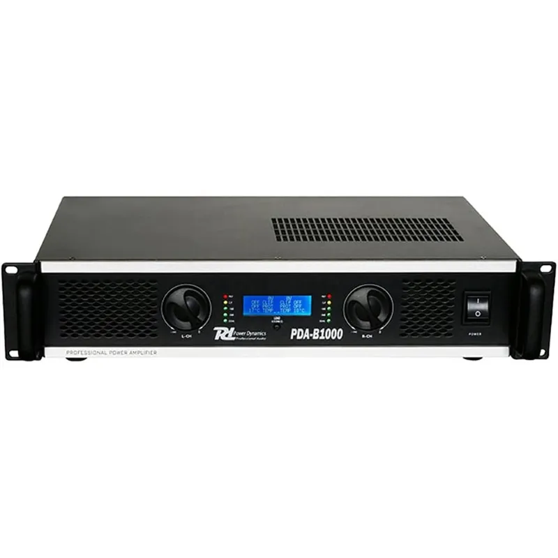 Power Dynamics PDA B1000 Amplificatore di Potenza 2 x 500 Watt Professionale