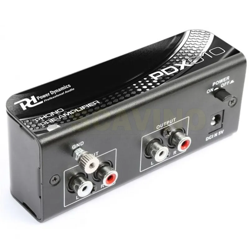 Power Dynamics PDX010 Preamplificatore per Giradischi Must-Have