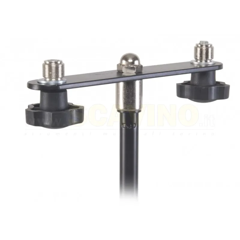 Acquista Ora Proel APM72 Supporto per 2 Microfoni da Asta