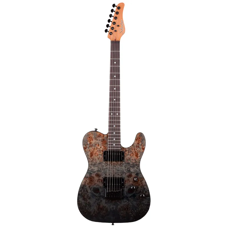 Schecter PT STANDARD BLACK FADE BURST BURL PT STANDARD BLACK FADE BURST BURL Ultima Occasione