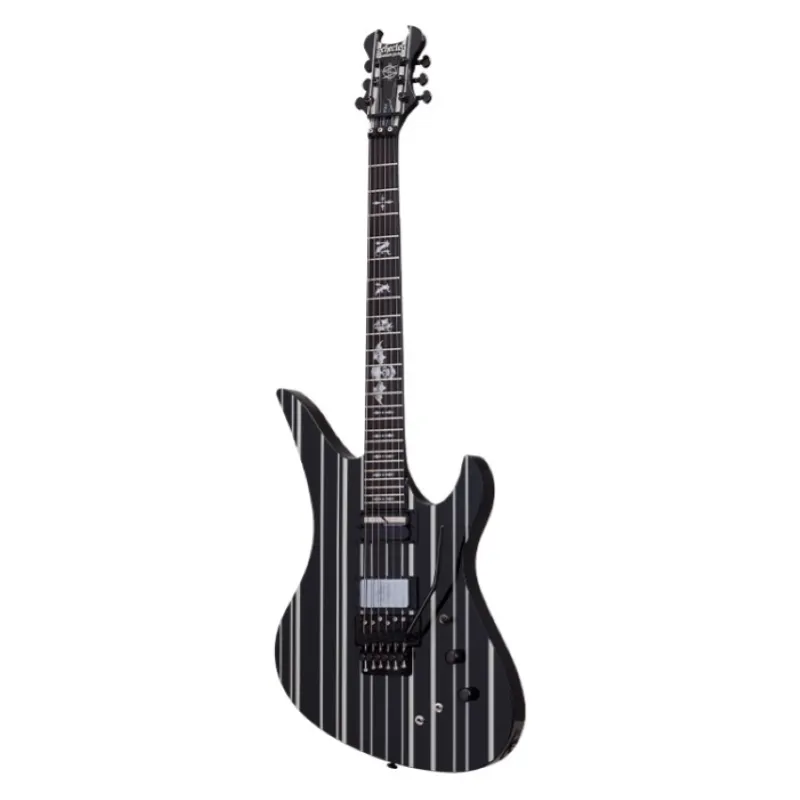 Ultimissimo Modello Schecter SYNYSTER GATES CUSTOM-S-BLK/SILV SYNYSTER GATES SIGNATURE CUSTOM S BLK/SILV
