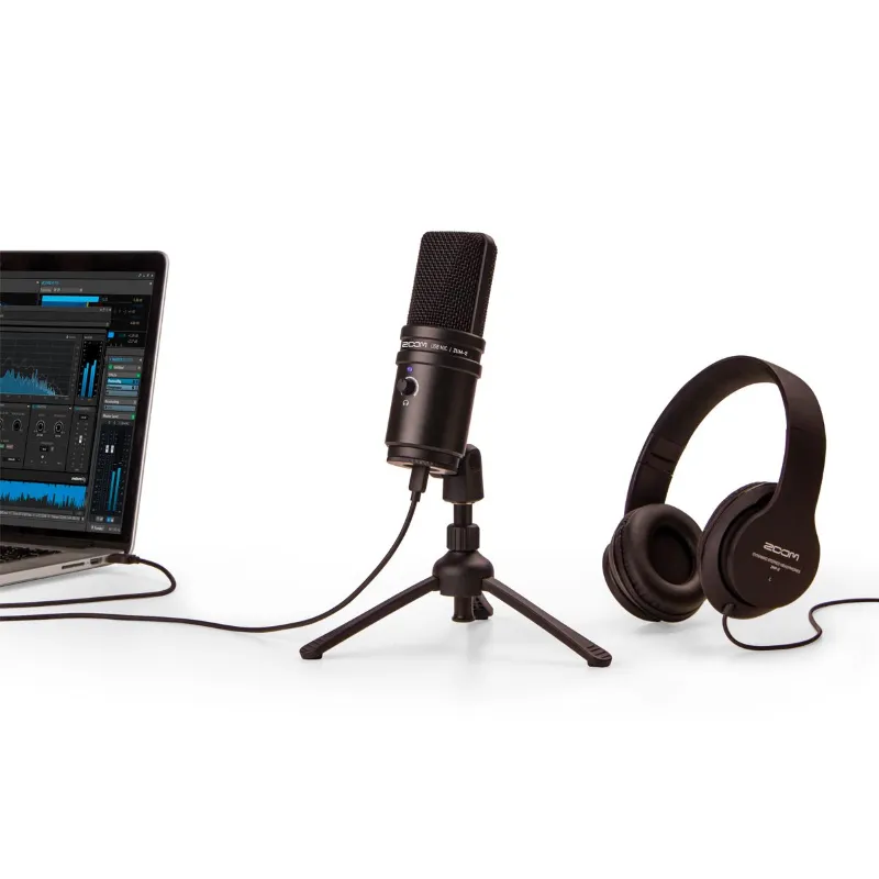 Zoom ZUM2 PMP Kit con Microfono e Cuffia per Podcast Esclusivo