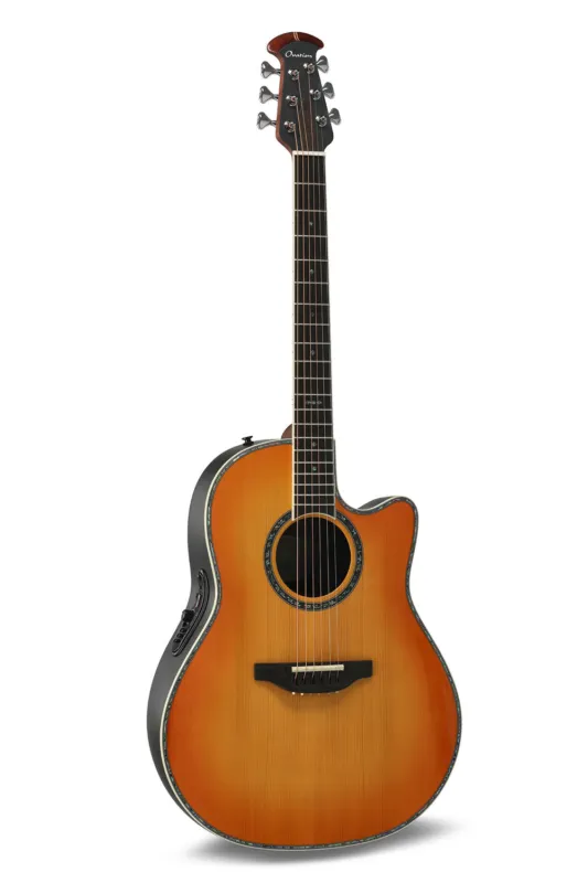 Ovation Pro Series Custom Balladeer Deep Contour < Lenzotti Strumenti Musicali Novità