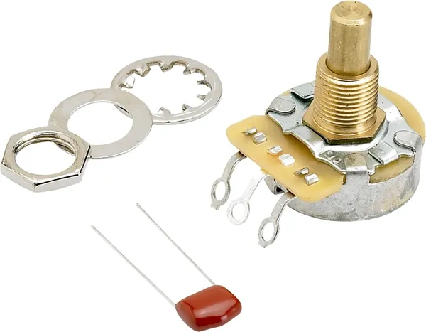 Fender 500K Solid Shaft Potentiometer < Lenzotti Strumenti Musicali Offerta Del Giorno