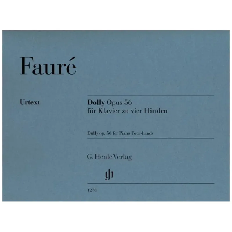 GABRIEL FAURE’ DOLLY OP.56 PIANOFORTE 4 MANI Spedizione Espresso