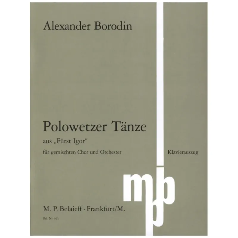 Compra Oggi Stesso ALEXANDER BORODIN POLOWETZER TANZE