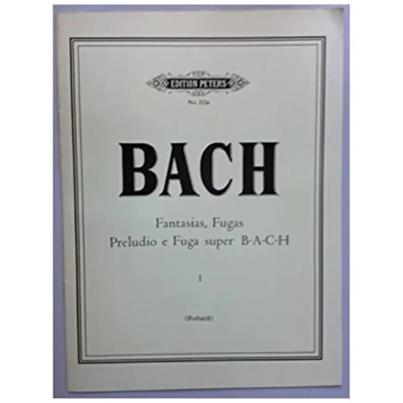 Compra Adesso BACH FANTASIAS FUGAS PRELUDIO E FUGA SUPER B-A-C-H VOL.I