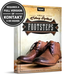 Boom Virtual Foley Artist Footsteps Pagamento Sicuro