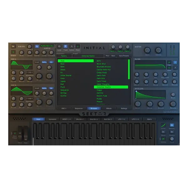 Affare Initial Audio Sektor