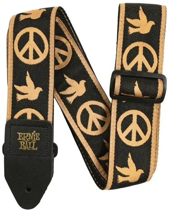 Ernie Ball EB-4613 Peace Love Dove, Guitar Strap Prezzo Di Fabbrica