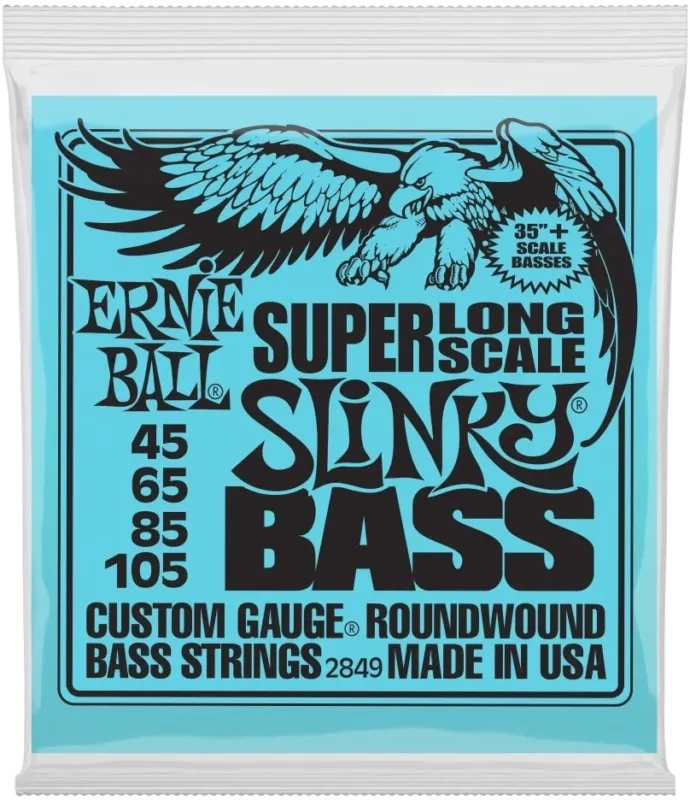 Ernie Ball 2849 Extra Long Scale Hybrid Slinky Bass Nickel Occasione Imperdibile