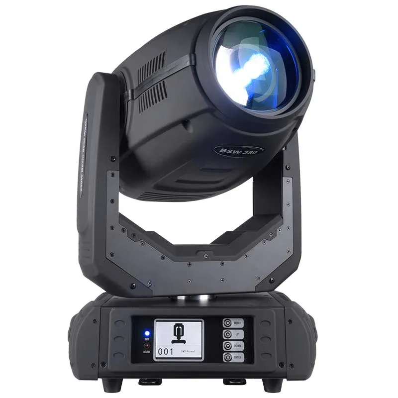 LIGHT4ME BSW 280 moving head beam spot wash hybridudladningslampe Subito Disponibile