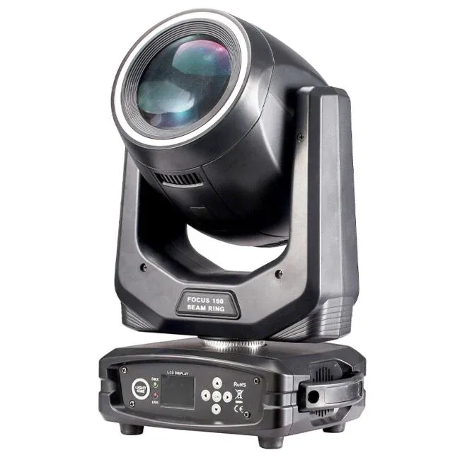 LIGHT4ME FOCUS 150 BEAM RING LED moving head Spedizione Espresso