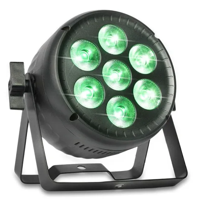 LIGHT4ME VENOM PAR 7X30W LED RGBW dekorationsspotlight. Sconto