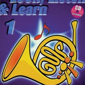 DE HASKE LOOK, LISTEN & LEARN 1 METHOD FOR HORN LIBRO IN INGLESE PER CORNO VOLUME 1 CON CD Occasione