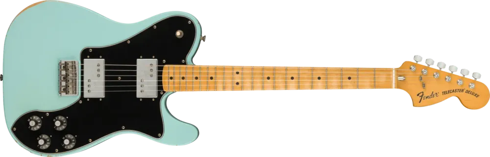 FENDER VINTERA ROAD WORN ‘70S TELECASTER DELUXE CHITARRA ELETTRICA DAPHNE BLUE Nuovo Arrivo