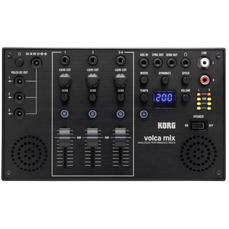 KORG VOLCA MIX MIXER ANALOGICO 4 CANALI CON SPEAKER INTEGRATI Promozione Esclusiva