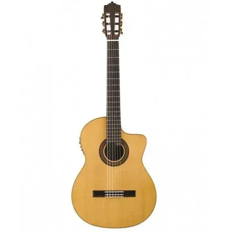 Miglior Prezzo MARTINEZ MFG-RS-CE CHITARRA CLASSICA FLAMENCA ELETTRIFICATA SPALLA MANCANTE CON CUSTODIA