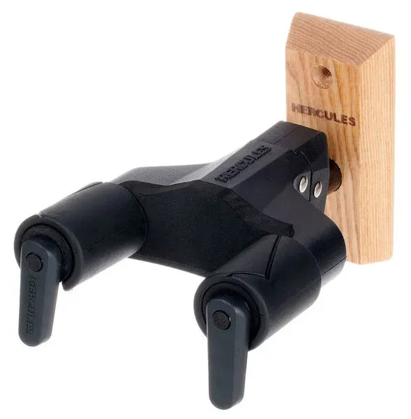 Spedizione Espresso HERCULES STANDS CGSP38WB PLUS SUPPORTO DA PARETE-MURO BASE IN LEGNO CHIARO PER CHITARRA E BASSO CGSP-38-WB PLUS