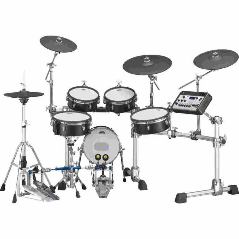 Offerta Lampo Yamaha dtx10k-xbf batteria elettronica pad silicone - black forest