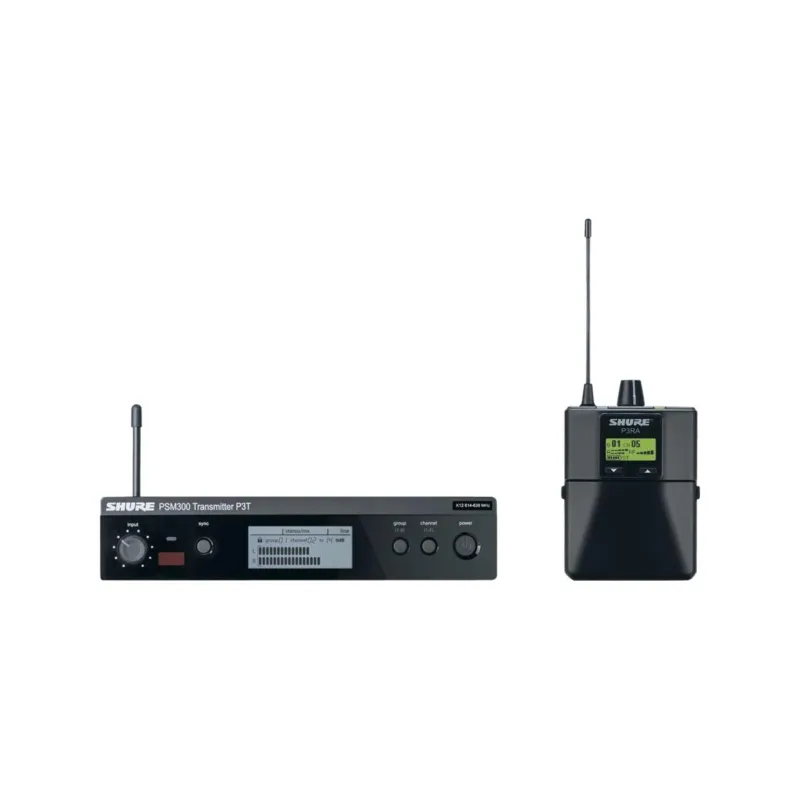 Shure psm300 (p3t + p3r) l19 sistema wireless in-ear monitor Offerta Del Giorno