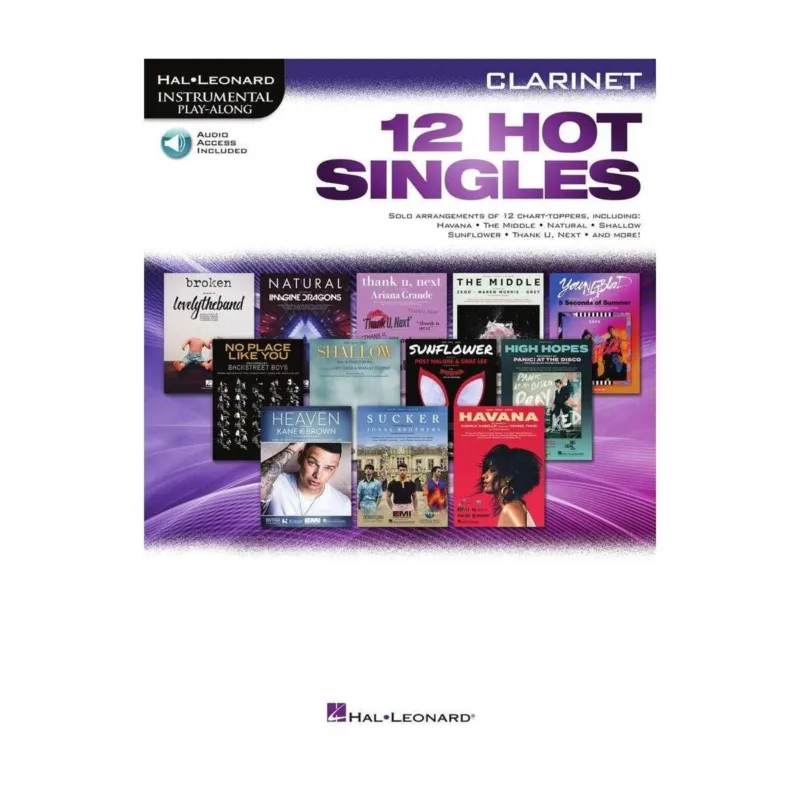 12 hot singles per clarinetto Più Venduto