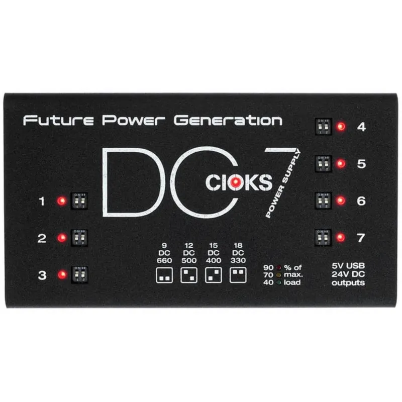 Cioks dc7 alimentatore multiplo Spedizione Espresso