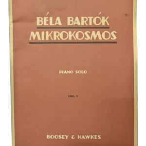 Mikrokosmos Piano Solo Vol. V Ultime Pezzi