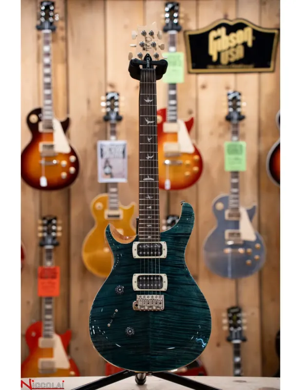 PRS SE CUSTOM 24 LEFTY Slate Blue Vendita Finale