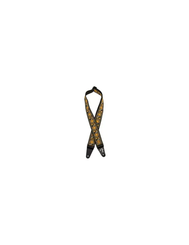 Quantità Limitata FENDER Pasadena Woven Strap, Yellow Lotus, 2"