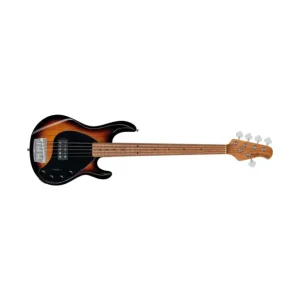 Prezzo Ridotto Sterling by Music Man StingRay Ray35 5 Vintage Sunburst Tastiera Acero Roasted