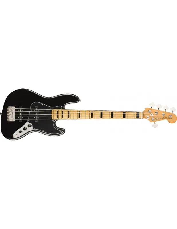 Squier Classic Vibe 70S JAZZ BASS V Maple Fingerboard, Black Miglior Prezzo