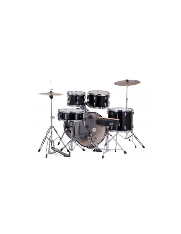 Mapex CM5044FTCDK Comet Fusion 5 pezzi Dark Black con Hardware e Piatti Non Perdere